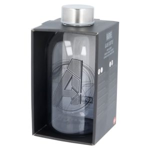 Botella cristal Vengadores Avengers Marvel 620ml