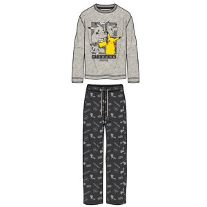 Pijama Pikachu Pokemon adulto algodon