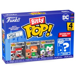 Blister 4 figuras Bitty POP DC Comics Harley Quinn