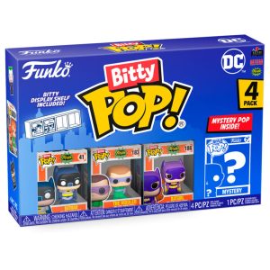 Blister 4 figuras Bitty POP DC Comics Batman Adam West
