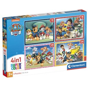 Puzzle Patrulla Canina Paw Patrol 12-16-20-24pzs