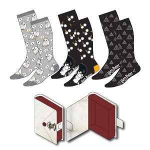 Set 3 calcetines Harry Potter