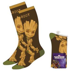 Set calcetines Groot Guardianes de La Galaxia Marvel adulto