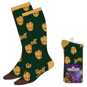 Set calcetines Groot Guardianes de La Galaxia Marvel adulto