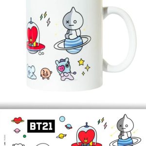 Taza Personajes BT21 330ml