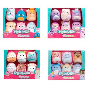 Set peluches Squishmallows 5cm surtido