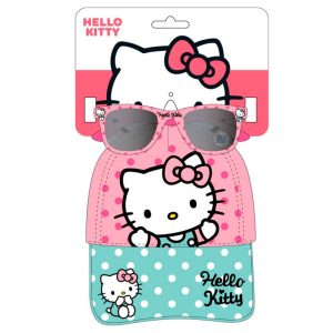 Set gorra + gafas sol Hello Kitty