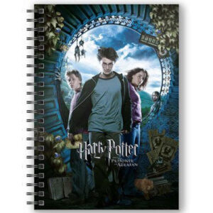 Cuaderno A5 3D Harry Potter y el Prisionero de Azkaban Harry Potter
