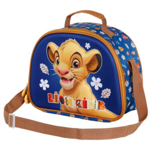 Bolsa portameriendas 3D Little Face El Rey Leon Disney