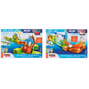 Playset Sonic & Knuckles Go Go Racers Sonic surtido