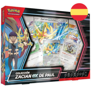 Blister cartas Zacian Ex de Paul Pokemon español