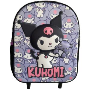 Trolley 3D Kuromi Hello Kitty 32cm