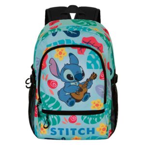 Mochila Guitar Stitch Disney 44cm adaptable