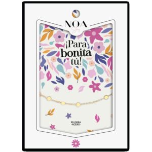 Pulsera Soles acero dorado - Para Bonita Tu