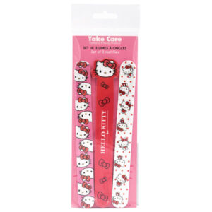 Set 3 Limas de Uñas Hello Kitty