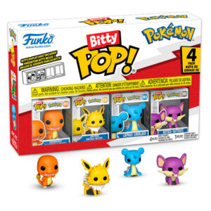 Blister 4 figuras Bitty POP Pokemon Charmander