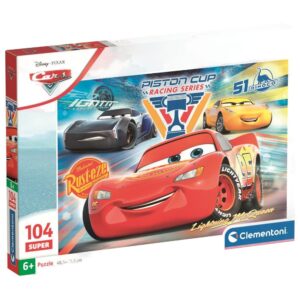 Puzzle super Cars Disney Pixar 104pzs