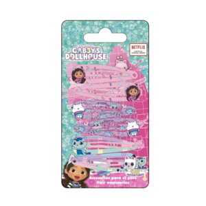 Blister 6 horquillas pelo La Casa de Muñecas de Gabby