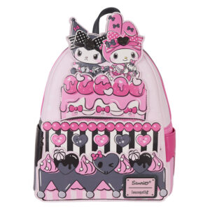 Mochila My Melody and Kuromi Sanrio Loungefly 26cm