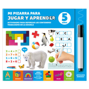 Mi Pizarra para Jugar y Aprender 5 Años español