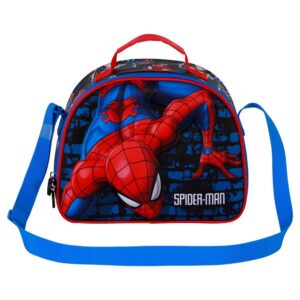 Bolsa portameriendas 3D Wall Spiderman Marvel