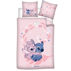 Funda nordica Angel & Stitch Disney cama 90cm policotton