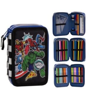 Plumier Los Vengadores Avengers Marvel triple