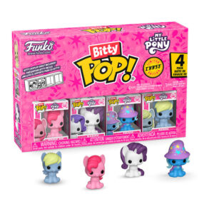 Blister 4 figuras Bitty POP My Little Pony Pinkie Pie