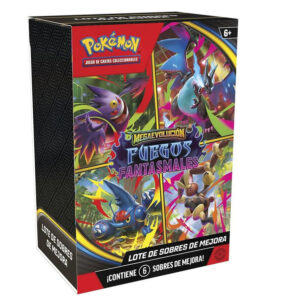 Juego Cartas Booster Bundle Fuegos Fantasmales Pokemon latino