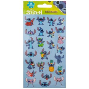 Pegatinas reutilizables Stitch Disney 25pzs