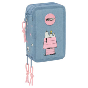 Plumier Snoopy Peanuts triple 37pzs