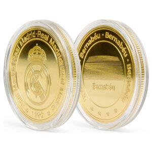 Moneda Bernabeu Dorada Real Madrid