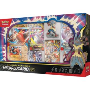Blister cartas Mega Lucario Ex Pokemon Latino